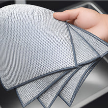 Load image into Gallery viewer, Stainless Steel Scrubbing Cloths, Durable and Scratch-Free Cleaning Towels
