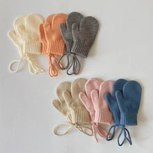 Load image into Gallery viewer, Kids Candy Color Knitted Gloves