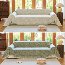 Load image into Gallery viewer, Nordic Speckle Reversible Couch Cover, Cotton Microfiber Furniture Protector
