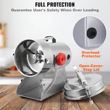Load image into Gallery viewer, Versatile Commercial-Grade Electric Grain Mill Grinder for Spices, Herbs, and Cereals