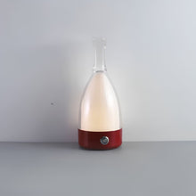 Load image into Gallery viewer, Wine Bottle Desk Lamp with Bluetooth Speaker – Rechargeable Modern Bedside Night Light