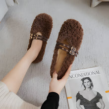 Load image into Gallery viewer, Women's Plush Warm Loafers for Work and Casual Wear