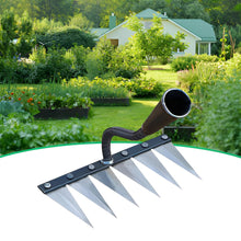 Load image into Gallery viewer, Steel Weed Removal Rake, Durable Garden Tool for Easy Weed Control