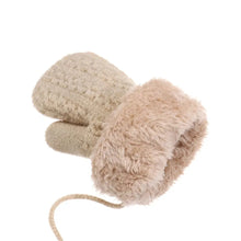 Load image into Gallery viewer, Kids Knit Mittens Winter Wear