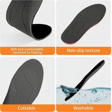 Load image into Gallery viewer, Rechargeable Heated Insoles with Dual Heating Zones and Adjustable Thermostat, Trim to Fit