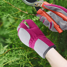 Load image into Gallery viewer, Genuine Cowhide Long Gauntlet Gardening Gloves