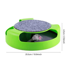 Load image into Gallery viewer, Interactive Cat Toy with Rotating Toy Mice for Cats