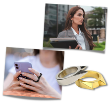Load image into Gallery viewer, Cat Ear Protective Ring