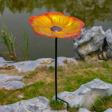 Load image into Gallery viewer, Flower Shaped Bird Feeder and Bird Bath for Garden