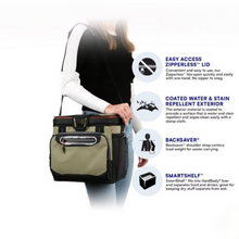 Load image into Gallery viewer, Zipperless Hardbody Deep Freeze Cooler for Beach and Camping, Small and Large Capacity