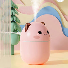 Load image into Gallery viewer, Cute Cat Room Humidifier and Aroma Oil Diffuser