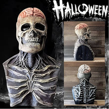 Load image into Gallery viewer, Skull Face Mask with Adjustable Fit for Halloween and Costume Events