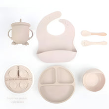 Load image into Gallery viewer, Silicone Feeding Set for Independent Baby Mealtime