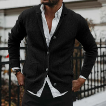 Load image into Gallery viewer, Plain cardigan with pockets