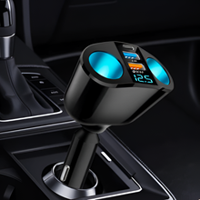 Load image into Gallery viewer, Dual USB Car Charger with Voltage Display 12V to 24V