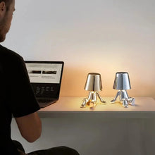Load image into Gallery viewer, Little Golden Man Table Lamp