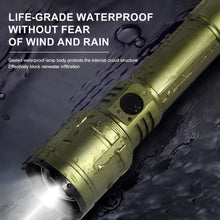 Load image into Gallery viewer, 3000 Lumen Outdoor Zoom Waterproof Flashlight with Adjustable Focus