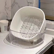 Load image into Gallery viewer, Double Layer Vegetable Washing and Draining Basket