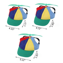 Load image into Gallery viewer, Colorful Sunproof Propeller Dog Cap for Summer Fun