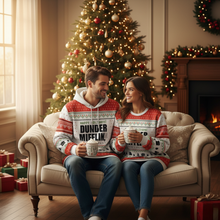 Load image into Gallery viewer, Merry Christmas Oversized Hoodie Sweatshirt for Men and Women