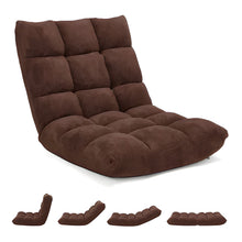 Load image into Gallery viewer, 14-Position Adjustable Cushioned Floor Chair