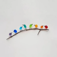 Load image into Gallery viewer, Sea Glass Birds Decor Coastal Love Notes