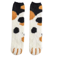 Load image into Gallery viewer, Cat's Paw Winter Socks