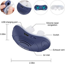 Load image into Gallery viewer, Travel Size Electronic Nasal Air Circulator for Better Sleep