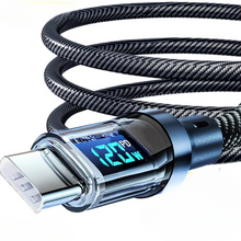 Load image into Gallery viewer, SuperCharge 120W Type-C Fast Charging Cable with LED Display