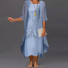 Load image into Gallery viewer, 2 Pieces Elegant Chiffon Dress