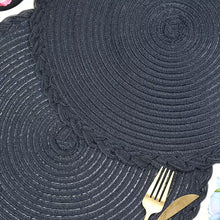 Load image into Gallery viewer, Washable Non-Slip Braided Placemats