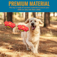 Load image into Gallery viewer, Flying Saucer Ball Dog Toy