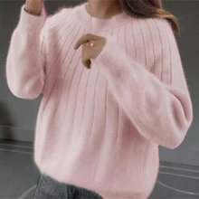 Load image into Gallery viewer, Soft Cashmere Knitted Sweater for Women, Warm and Luxury