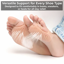 Load image into Gallery viewer, Breathable Gel Metatarsal Pads for Foot Comfort & Pain Relief
