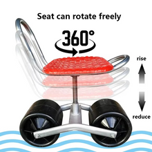 Load image into Gallery viewer, 360 Degree Rotating Garden Mobile Seat for Comfortable Gardening and Greenhouse Work