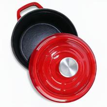 Load image into Gallery viewer, Enameled Cast Iron Dutch Oven Pot