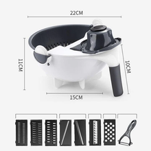 Load image into Gallery viewer, 7-in-1 chopper and vegetable slicer