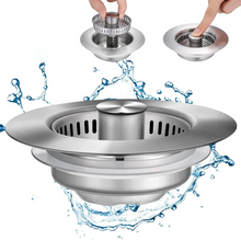 Load image into Gallery viewer, Kitchen Sink Drain Strainer