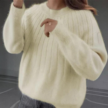 Load image into Gallery viewer, Soft Cashmere Knitted Sweater for Women, Warm and Luxury