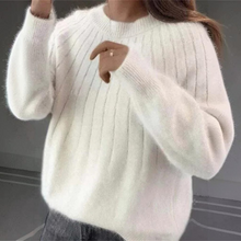 Load image into Gallery viewer, Soft Cashmere Knitted Sweater for Women, Warm and Luxury