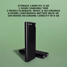Load image into Gallery viewer, Mini Voice-Activated Recorder