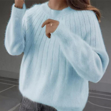 Load image into Gallery viewer, Soft Cashmere Knitted Sweater for Women, Warm and Luxury