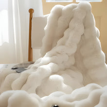Load image into Gallery viewer, Winter Warm Rabbit Faux Fur Throw Blanket