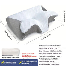Load image into Gallery viewer, Butterfly-shaped Memory Foam Slow-rebound Pillow