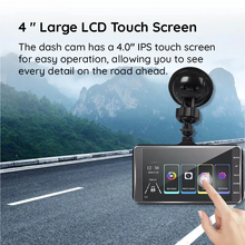 Load image into Gallery viewer, Wide Angle 1920x1080P FHD Dual Dash Cam