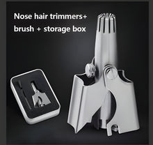 Load image into Gallery viewer, Nose Hair Trimmer for Men Stainless Steel Manual Trimmer