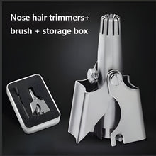 Load image into Gallery viewer, Nose Hair Trimmer for Men Stainless Steel Manual Trimmer