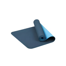 Load image into Gallery viewer, TPE Yoga Mat Non Slip Double Layer Exercise and Pilates Mat with Carry Bag