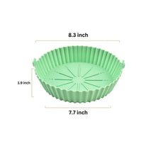 Load image into Gallery viewer, Silicone Air Fryer Tray