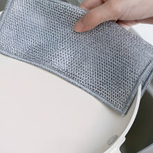 Load image into Gallery viewer, Stainless Steel Scrubbing Cloths, Durable and Scratch-Free Cleaning Towels